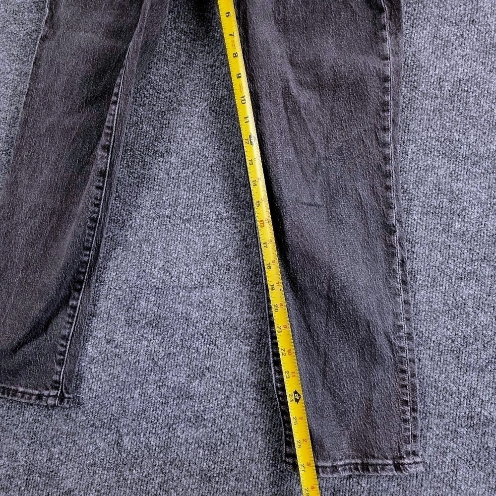 Madewell The Perfect Vintage Jean Womens 28 High Rise Straight Leg Washed Black - Picture 9 of 12